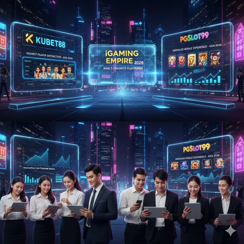 เจาะลึกอาณาจักร iGaming 2026: ทำไม Kubet88 และ PGSlot99 ถึงครองความพึงพอใจผู้เล่นสูงสุดในเอเชีย