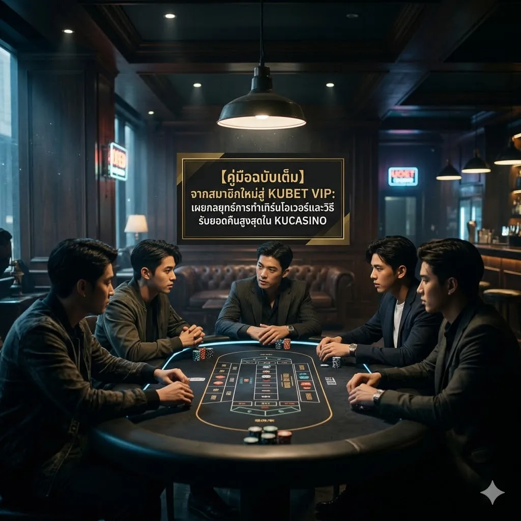 【คู่มือฉบับเต็ม】จากสมาชิกใหม่สู่ KUBET VIP: เผยกลยุทธ์การทำเทิร์นโอเวอร์และวิธีรับยอดคืนสูงสุดใน KUCASINO